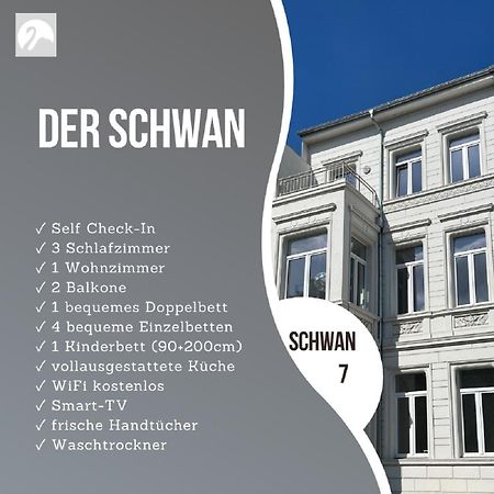 Der Schwan 7 - 3 Schlafzimmer - 2 Balkone - Zentral - 100 Qm Düren - Eifel Eksteriør bilde